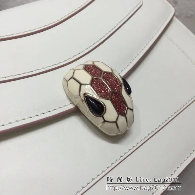 BVLGARI寶格麗 專櫃新款 蛇頭扣環 單層蛇頭包 單肩斜挎包 B39174 FYD1417